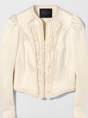 LINEN BLEND CORSET JACKET KATE MOSS X ZARA NWT